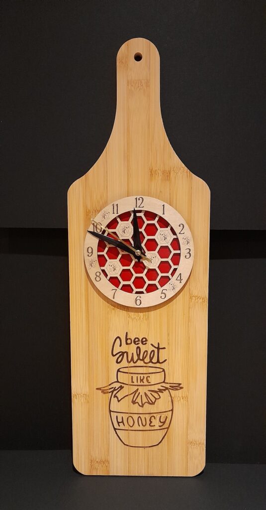 Bee Sweet Like Honey Clock